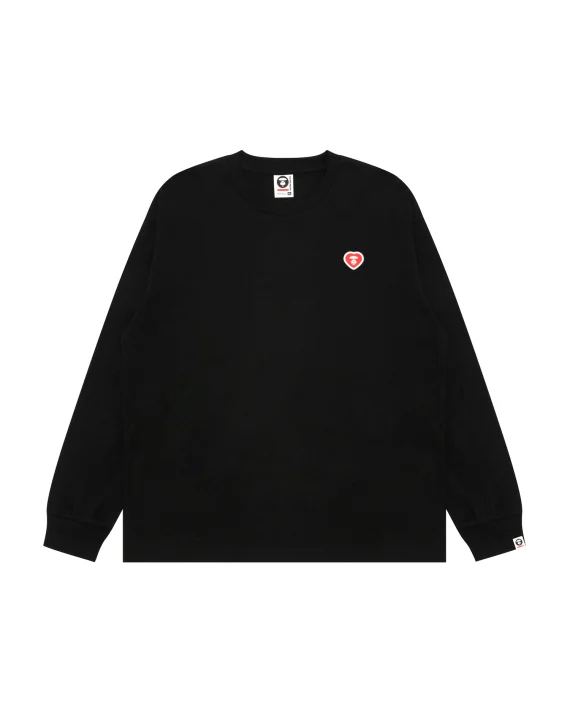 ايه ايه بي إي AAPENOW AAPE heart long sleeve tee